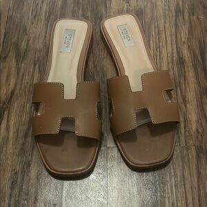 Steve Madden Steven Hadyn Cognac Sandle
